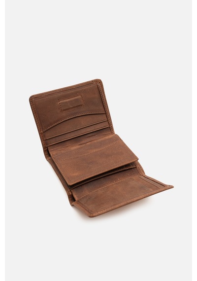 Mafi Magnetic Hakiki Deri Mıknatıslı Unisex Cüzdan Zarif Ve Güvenli Tasarım Taba