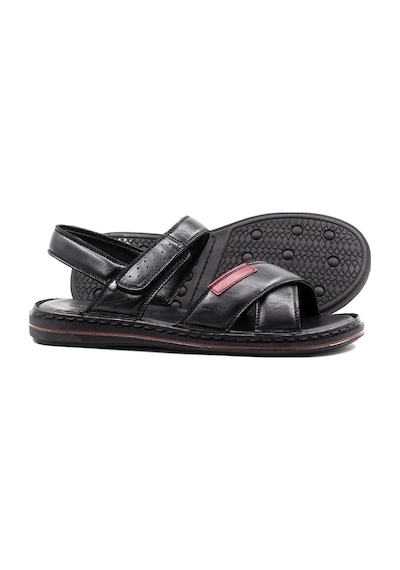Fast Step Hakiki Deri Erkek Klasik Sandalet 128ma216 001