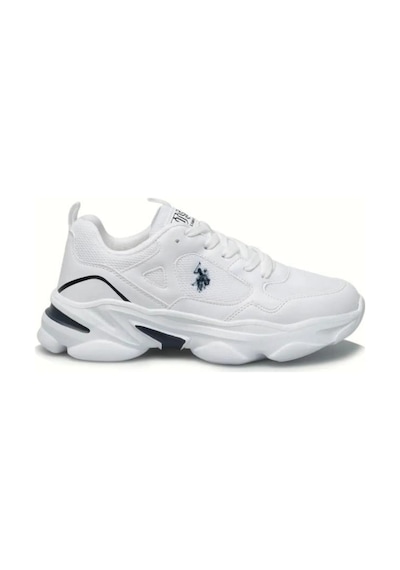 U.S. Polo Assn. U.s Polo Assn. 6p Bob Wmn 6fx Beyaz Kadın Sneaker Beyaz