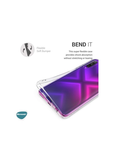 Microsonic Huawei Y9S Kılıf Transparent Soft