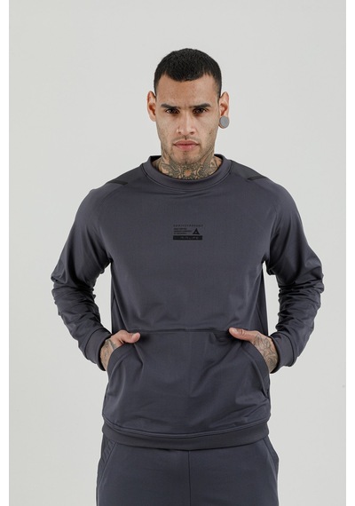 Airlife Stronger High Rsi 5 7 Sıfır Yaka Erkek Sweatshirt Smoked Füme