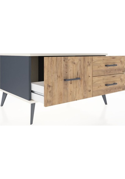 Kronos Şifonyer 3 Çekmeceli 88x59x48 Antrasit-aytaşı/çam Aytaşı/çam Kronos Şifonyer 3 Çekmeceli 88x59x48 Antrasit-aytaşı/çam Aytaşı/çam