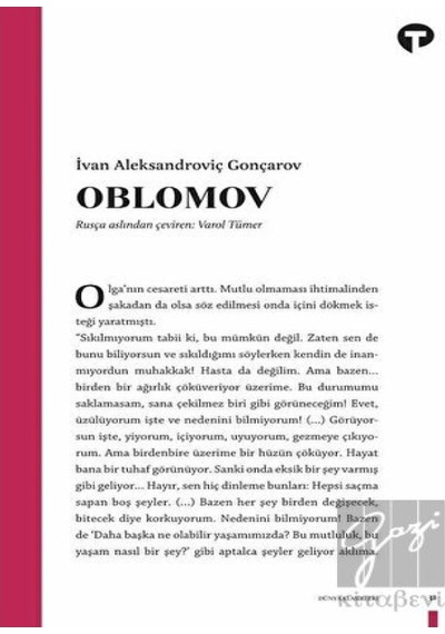 Oblomov - İvan Aleksandroviç Gonçarov - Turkuvaz Kitap