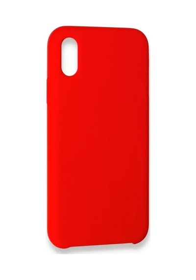 Newface Apple İphone X Kılıf Lansman Legant Silikon - Kırmızı