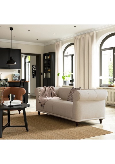 Ikea Bej Rahat Kanepe - 2'li Kanepe