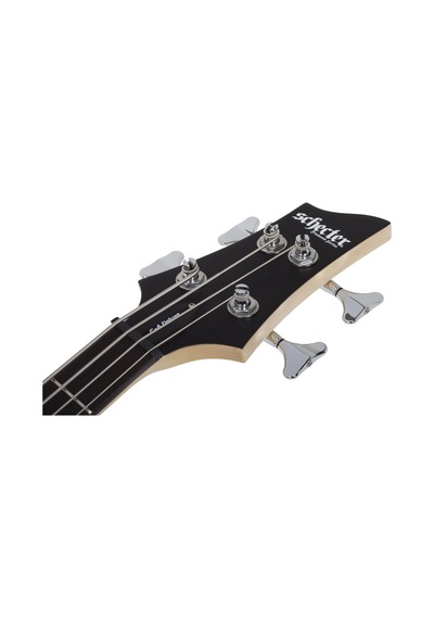 Schecter C-4 Deluxe Bas Gitar Satin Black