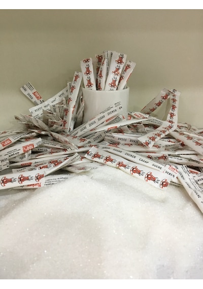 Stick Şeker Beyaz Toz Şeker Tatlandırıcı 2.5 G