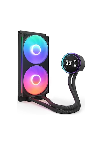 Nzxt Kraken Elite Rgb Siyah Ips Lcd 280 Mm Intel-amd Uyumlu Sıvı Soğutucu