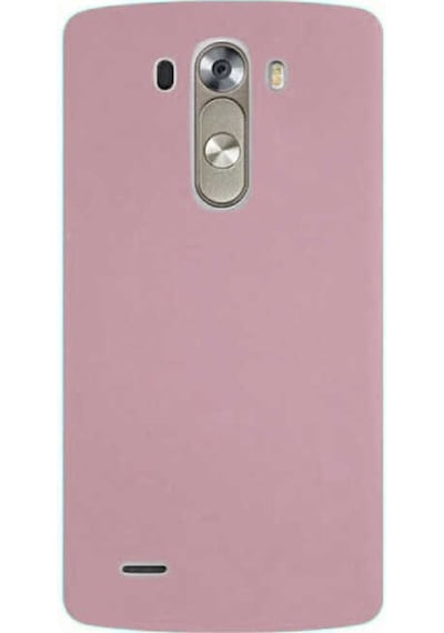 LG Uyumlu G3 Kılıf Zore Premier Silikon Kapak Rose Gold
