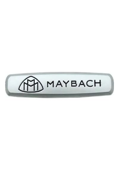 Mercedes-maybach Ön Koltuk Arkası 3d Emblem Lüks Araç İçi Dekoratif Logo - Yan Logo