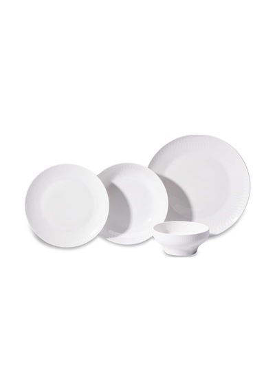 Korkmaz Lidya Collection 53 Parça Yemek Takımı A8191 Beyaz