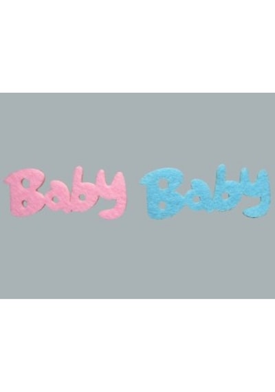 Keçeden Yazı Baby Pembe P100 +3