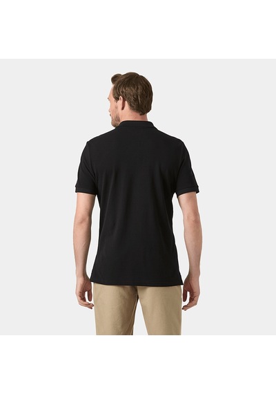 Helly Hansen Erkek Tişört Elba Fıtted Polo T-shırt Hha.54542 Siyah