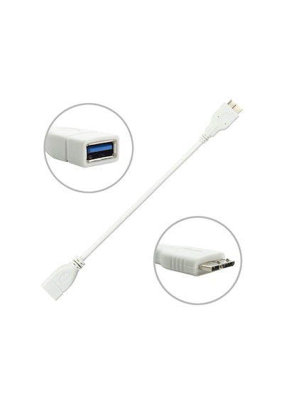 Usb A Dişi To Micro B Erkek Kablo - Micro-B To Usb Dönüştürücü