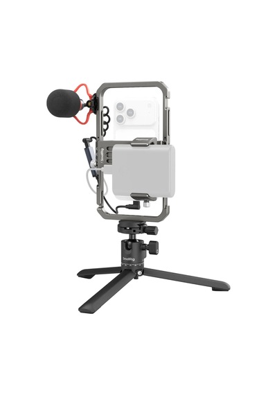 Smallrig 3384d Hepsi Bir Arada Video Kiti Ses Ve Aydınlatma Sistemiyle Akıllı Telefon Kullanıcıları İçin