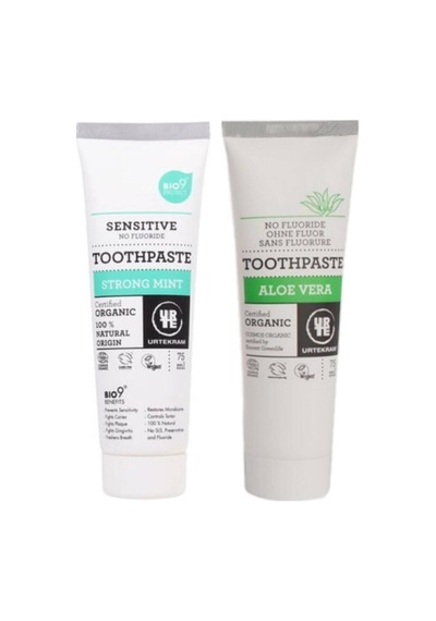 Organik Aloe Veralı 75 Ml + Yoğun Naneli 2'li Diş Macunu 75 Ml