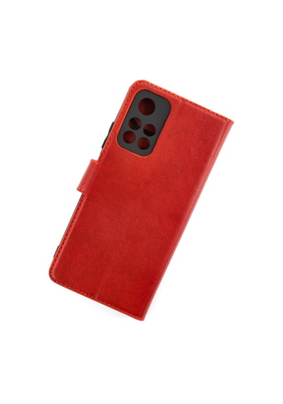 Xiaomi Redmi Note 11t Uyumlu Kılıf Trend S Plus Kapaklı Kılıf - Kırmızı