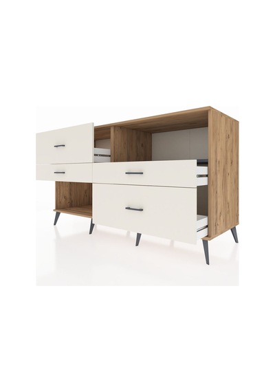 Kronos Konsol Tek Raflı 4 Çekmeceli 176x59x99 Çam-antrasit/aytaşı Antrasıt/aytası - Atlas Çam Kronos Konsol Tek Raflı 4 Çekmeceli 176x59x99 Çam-antrasit/aytaşı Antrasıt/aytası - Atlas Çam