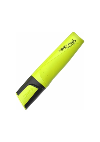 Bic Marking Flat Highlighter Fosforlu Kalem Sarı 968583 Sarı