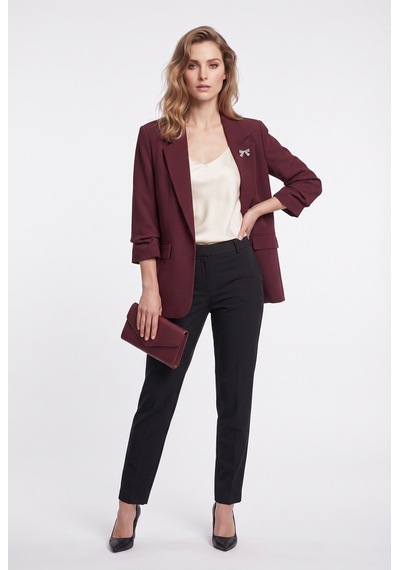 Ayhan Kadın Ceket 26ykrb90868 Bordo