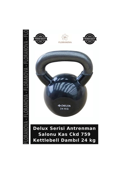 Delux Serisi Antrenman Salonu Kas Ckd 759 Kettlebell Dambıl 24 Kg