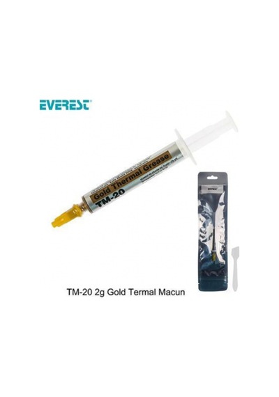 Everest Tm-20 Gold Termal Macun 2 Gr 1923 Renkli