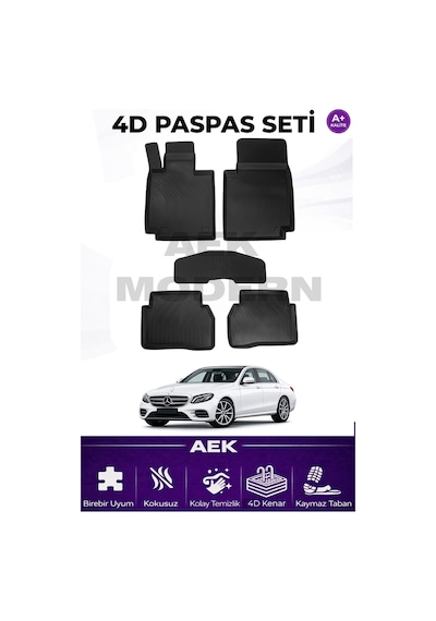 Mercedes E Serisi W213 4d Paspas Seti 2015-2023 A++ Kalite 5 Parça