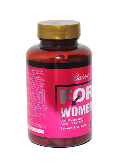 Balen For Women Bitkisel Forwoman Kapsül 620 MG x 120 For Woman