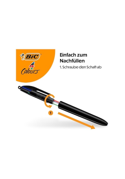 Bic 4 Renk Tükenmez Kalem Pro 1.0 Mm 902129 Genel