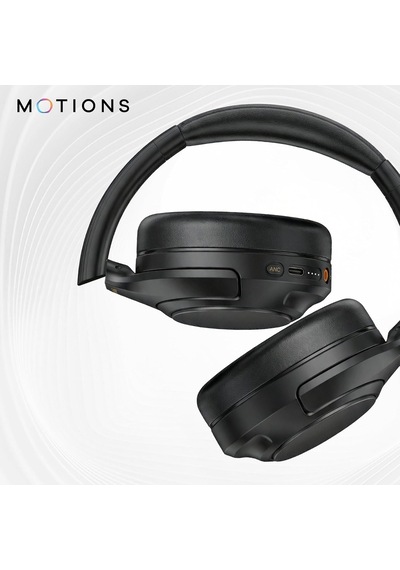 Ms-h61 Kulak Üstü Kablosuz Kulaklık, Anc Gürültü Engelleme, Hi-fi, Harici Mikrofonlu, Profesyonel, Bluetooth 5.3, Siyah