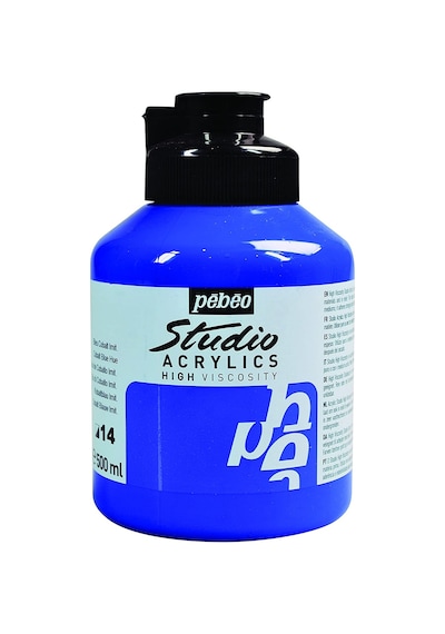 Pebeo Studio Akrilik Boya 500Ml N 14 Cobalt Blue