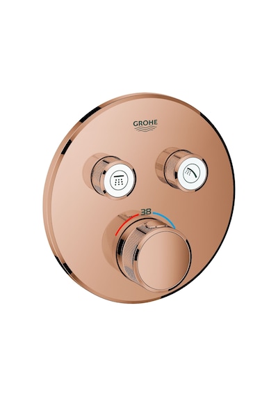 Grohe Grohtherm Smartcontrol Termostatik Ankastre Duş Bataryası - Bakır