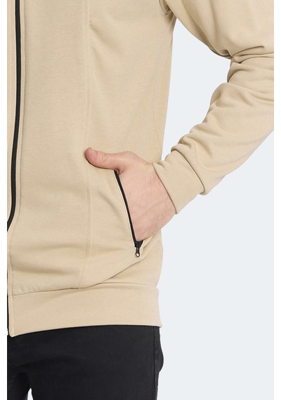Slazenger Kagısona 2 Li Set Erkek Sweatshırt Bej - Haki