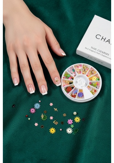 Tırnak Süsleme Taşı - Yüz Süsleme Taşı - Nail Art Süs Taşı - Nail Art Charm Çarm Yp152-7