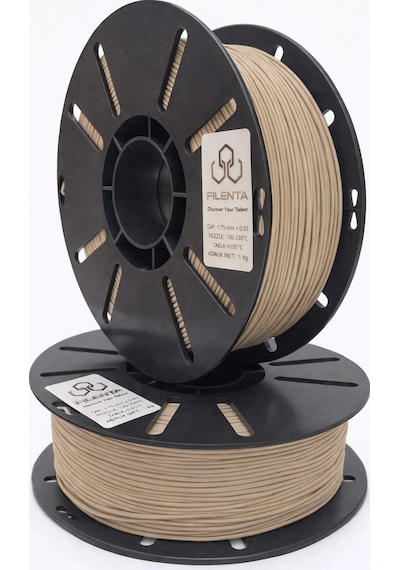 Filenta Sütlü Kahverengi Pla Premium Filament 1.75mm 1kg