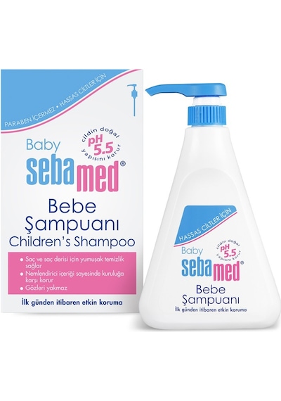 Sebamed Baby PH 5.5 Bebek Şampuanı 500 ML + Pişik Önleyici Krem 100 ML
