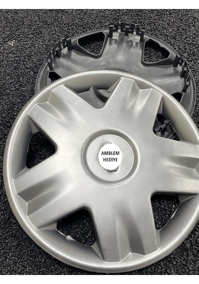Renault Clio 13" Inç Jant Kapağı 4 Adet Kırılmaz Esnek 3700