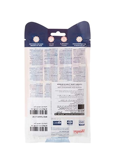 Somon Ve Ton Balıklı Likit Kedi Ödülü, 2'li Paket, 5x14 Gr