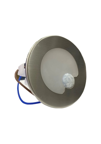 Cata 1,5w Ct-5174 Sensörlü Koridor Yuvarlak Led Aydınlatma Satin Kasa Beyaz Saten