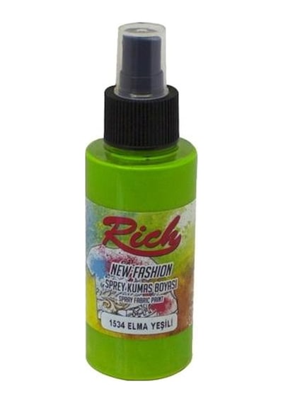 Rich New Fashion Sprey Kumaş Boyası 100 Cc. 1534 Elma