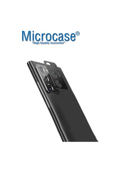 Galaxy Note 20 Ultra Kamera Lens Halkası Kapalı Tasarım Siyah