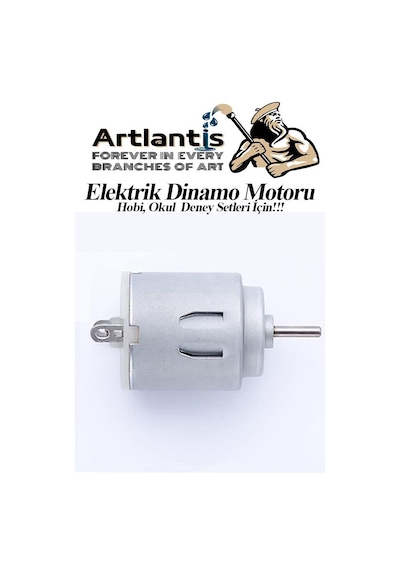 Dinamo Motoru 6 V 10 Adet Elektrik Üreten Motor Eğitici Hobi Okul Deney Elektrik Motoru Deneyler İçin