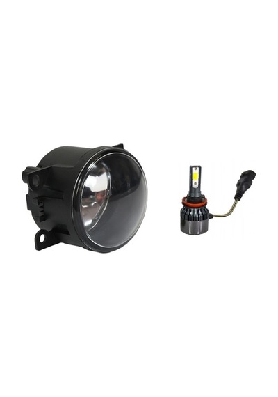 Sis Fari Sağ-sol Led Xenon Ampüllü Renaultfluence-megane Ii-iii-kango-master, Peugeot 107-207-307-40