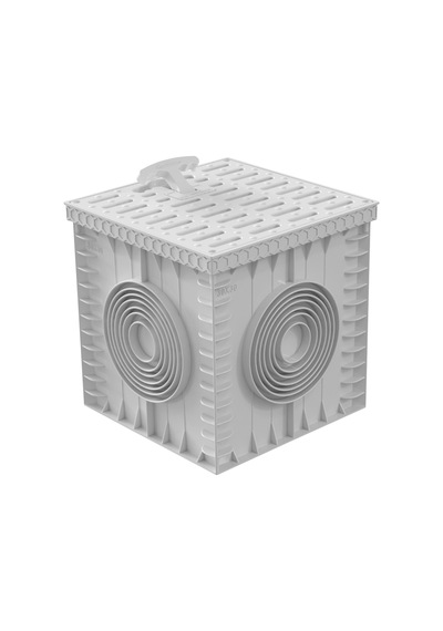 30x30 Rögar Kutusu + Izgaralı Kapak