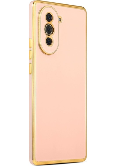 Huawei Nova 10 Pro Kılıf Zore Bark Kapak Rose Gold