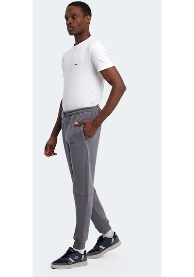 Slazenger KIARA I Erkek Cepli Koyu Gri Eşofman Altı