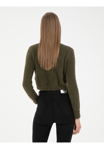 Pierre Cardin Kadın Kahverengi Kazak /triko 50276229-vr238 Kahverengi