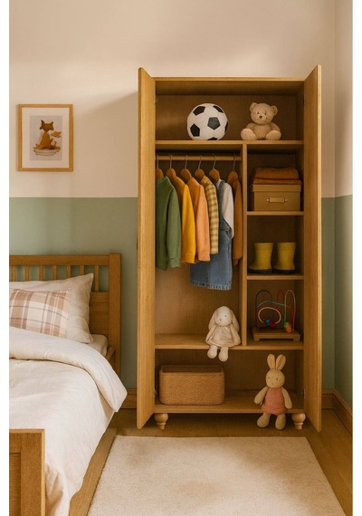 Arion Kids Gülsün 2 Kapaklı Çocuk Odası Dolabı 2 Kapaklı Dolap Modellerinde Sade, Dayanıklı Ve Modern Çözüm Yeşil Arion Kids Gülsün 2 Kapaklı Çocuk Odası Dolabı 2 Kapaklı Dolap Modellerinde Sade, Dayanıklı Ve Modern Çözüm Yeşil