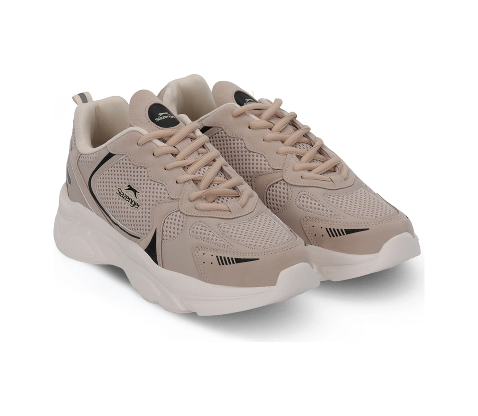 Slazenger Inferno I Erkek Bej / Siyah Koşu & Yürüyüş Spor Ayakkabısı Bej / Siyah