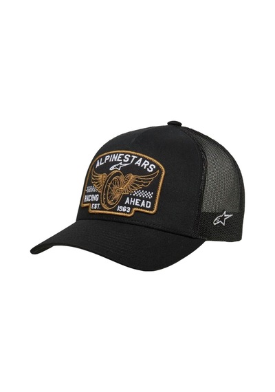 Alpinestars Heritage Patch Trucker Şapka Siyah Kahve
